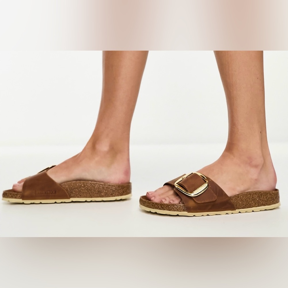 Birkenstock Madrid Big Buckle Oiled Leather - Picture 7 of 16